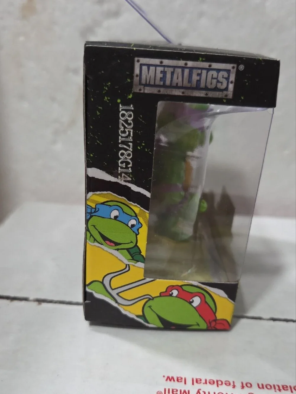 Nickelodeon Donatello Metalfigs Action Figure - Green & Purple